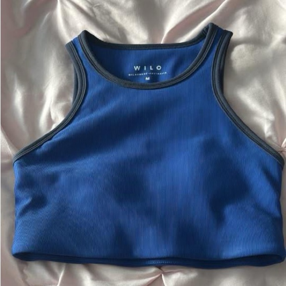 Wilo Women's Blue Tank Top